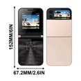 thumbnail image 2 of Savings On SSZMDLB For The Home, 2024 New Mini Flip Mobile Phone 2 SIM Card Small Display Foldable Cell Phone Unlocked Flip Phone 2G Flip Cell Phone For Seniors, 2 of 3