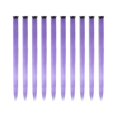 thumbnail image 1 of 10X Extensions de Perruque Bradem Liquidation, Extensions de Cheveux Colorées, Multi-Couleurs Mèches de Fête à Clipser en Cheveux Synthétiques, Extensions de Cheveux & Accessoires D, Attrape les Cheveux, 1 of 2