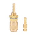 thumbnail image 2 of LAFGUR Water Cooled And Gas Adapter, Welding Torch Quick Connector, Brass For Mig Tig Welder Torch Welding Torch Industrial Use, 2 of 8