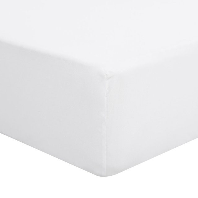 Unique Bargains 110GSM Brushed Microfiber Fitted Sheet Wrinkle, Bed Cover