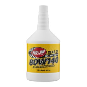 Red Line Oil 58104 Équipement Oil Célibataire 1 Bouteille Quart; 80W-140; Synthetic