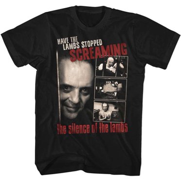 Silence Of The Lambs Movies Screaming Adult Short Sleeve T Shirt