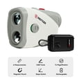 thumbnail image 1 of REDTIGER Laser Golf Range finder, 7X Magnification Clear View 1200 Yards Laser Hunting Rangefinder, Slope Measurement, Flag Pole Lockin, Short, Gray, 1 of 8