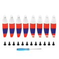 thumbnail image 1 of Milaget 8pcs Foldable Carbon Fiber Propellers for Mini Upgrade Parts Protector White Red Blue, 1 of 5