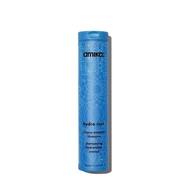 Hydro Rush Intense Moisture Shampoo with Hyaluronic Acid, 275ml | amika