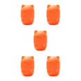 thumbnail image 1 of relayinert And Organize Cat Shaped Sponges Washable And Reusable Storage Box Bottom orange 5Set, 1 of 6