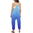 thumbnail image 3 of MIASHUI Combinaison pour Filles à Col en V Sans Manches, Décontractée, Pantalon Long, Bleu, 11-12 Ans, 3 of 5