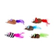 thumbnail image 1 of Multipet Safari Feather Mice Cat Toy, Assorted Colors, 1 of 8