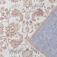 thumbnail image 4 of RUGKING Vintage Floral Area Rug 4x6 Red Multi Flodable Floral Print Distressed Non Slip Indoor Rug for Living Room Bathroom Kitchen Bedroom, 4 of 6