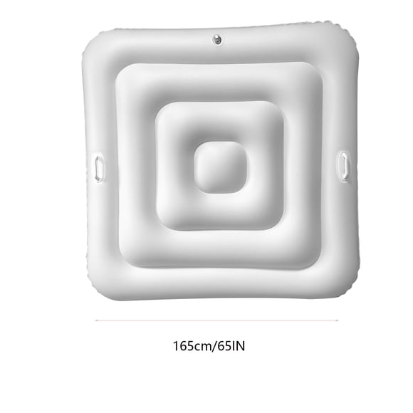 Jpxdew Spa Housse Gonflable, Couvercle de Spa en PVC de 65 Pouces, Protection Isolée contre la Pluie, les Feuilles et les Débris