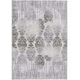 thumbnail image 2 of Rug Branch Oasis Collection Modern Damask Runner Area Rug, 2 of 6