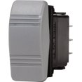 thumbnail image 1 of Blue Sea Interrupteur Multi-Usages 8230-BSS Contura III; 20 Ampères à 12 Volts/15 Ampères à 24 Volts; Interrupteur à Bascule; Action de Commutation; un Seul Poteau; LED; Noir avec Actionneur Gris, 1 of 2