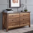 thumbnail image 1 of Homestyles Commode Bois Marron avec 6 Tiroirs Forest Retreat, 1 of 5
