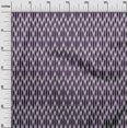 thumbnail image 2 of oneOone Silk Tabby Fabric Chevron Kasuri Print Sewing Fabric BTY 42 Inch Wide, 2 of 4