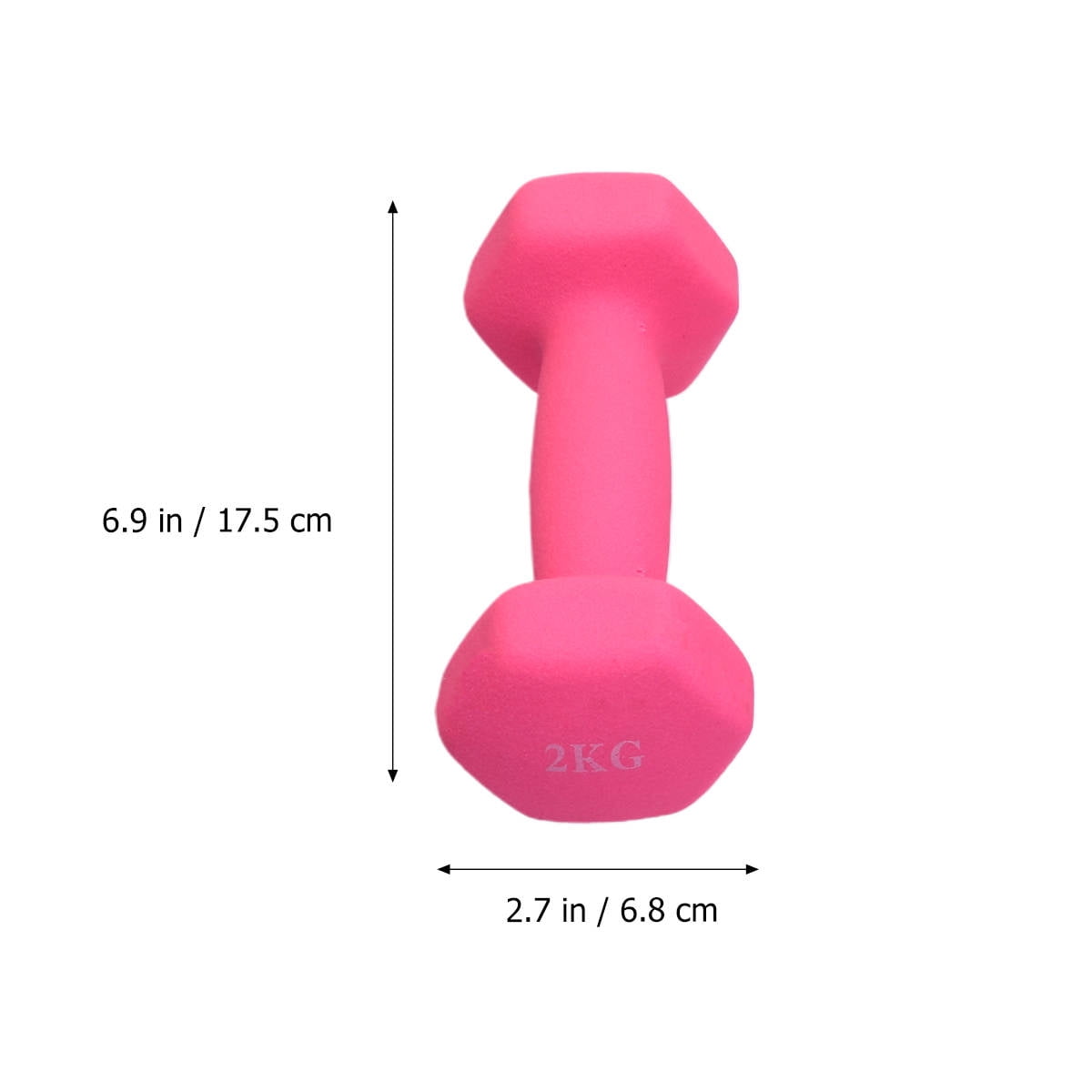 OULII One Pair Workout Dumbbell Iron Frosted For Women Lose Weight