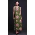 thumbnail image 2 of Bimba Robe Longue en Rayonne Imprimée Florale pour Femmes Chic Bohème Été Maxi Plage-Moyenne, 2 of 4