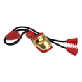 thumbnail image 2 of Traditional Bow Thumb Rings Brass Finger Guard Accessories Strong Protection Comfortable to Wear Durable for Different Size Fingers Red, 2 of 8