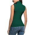 thumbnail image 4 of tarylea Womens Sleeveless Tops Plus Size High Neck Tank Tops Slim Fitted Undershirt Basic Layer Tees, 4 of 5