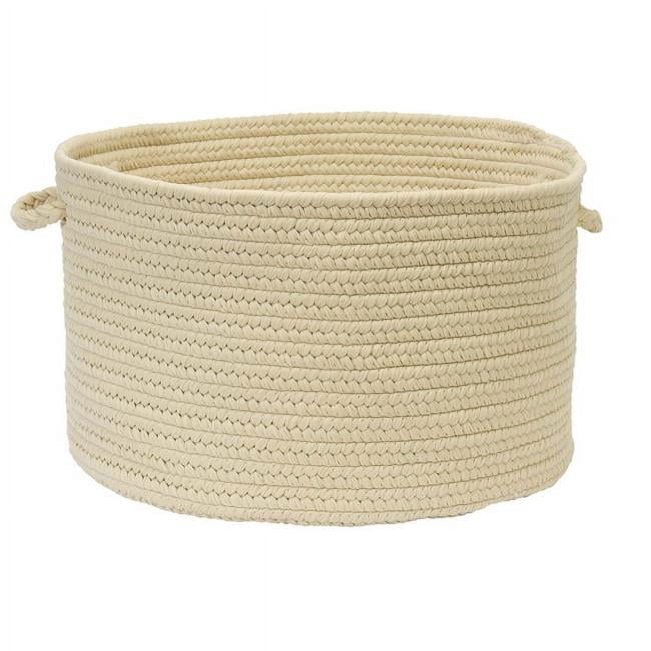 Colonial Mills BR12A018X018 Boca Raton - Linen 18 in. x 12 in. Utility Basket