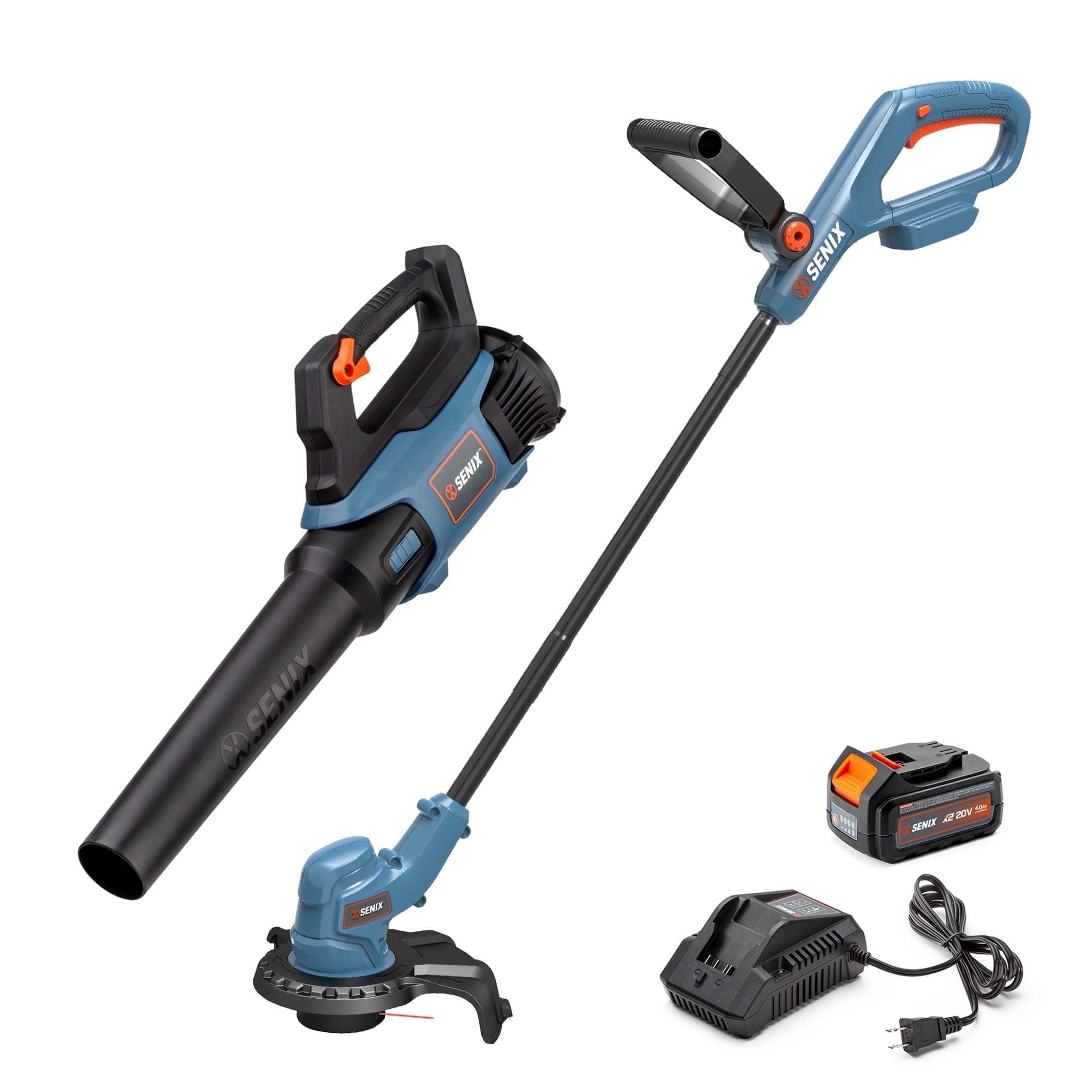SENIX S2K2B1-03 20V 2-Tool Cordless Combo Kit, Includes 10