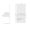 thumbnail image 3 of Nexera Milano Floating Nightstand Extension Panels (Set of 2), 3 of 7