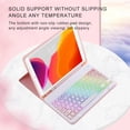 thumbnail image 3 of iPad Keyboard Case 9.7 for iPad 2018 6th Gen  iPad Pro 2017 5th Gen  iPad Air 4  Wireless Backlit Detachable Keyboard with Pencil Holder, 3 of 8