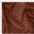 thumbnail image 4 of Soimoi polyester Crepe Fabric Flycathcer Bird Decor Fabric Printed Yard 52 Inch Wide, 4 of 5