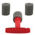 thumbnail image 2 of Car Wash Embedded Tire Screw Brush Lug Nut Wheel Cleaning Tools with 3 Extra Sponges, 2 of 7