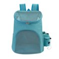 thumbnail image 1 of Dog Backpack Carrier for Small Dogs Foldable Small Pet Carrier, Ventilated Design Pet Travel Carrier Backpack with Breathable Mesh Pockets, A Pet Carrier Bag for Travel Hiking and Camping, 1 of 7