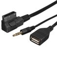 thumbnail image 2 of Audio Cable, USB Charger  Cable, Charger  Cable,  Music MDI AMI MMI Interface, For A6L A8L Q7 A3 A4L A5 A1 Playing Game Adapter Computer, 2 of 7
