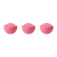 thumbnail image 3 of Youkk Easy To Install Double-layer Plastic Flowerpot For Walls Drainage Flower Pot Pink 3Set, 3 of 6