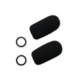 thumbnail image 2 of Replacement aviation microphone windscreens for Bose, Lightspeed, David Clark, Crystal Mic (Two (2) Pack Standard Model), 2 of 10