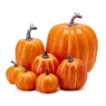 thumbnail image 3 of 7Pcs Simulation Artificial Pumpkins Halloween Decoration Harvest Fall Thanksgiving Home Decor, 3 of 9