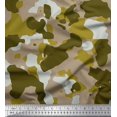 thumbnail image 1 of Soimoi polyester Crepe Fabric Two Tone With White Camouflage Decor Fabric Printed Yard 42 Inch Wide, 1 of 3