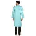 thumbnail image 4 of Atasi Indian Designer Kurta For Mens Party Wear Traditional Dress Solid Ethnic Long Shirt, 4 of 7