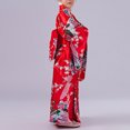 thumbnail image 2 of Fashion Girls Kimono Tradition Improved Printing Cardigan Pajamas Robe Formal Wear Kimono Set, 2 of 9