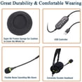 thumbnail image 4 of Computer Usb Headset Call Center Headset With Microphone Noise Cancelling Wired Business Headset For Pc For Laptop, 4 of 8