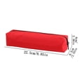 thumbnail image 3 of Red Students Simple Oxford Cloth Pencil Bag Large Capacity Stationery Organizer Compact Opening Design Red School Supply, 3 of 6