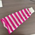 thumbnail image 2 of Boot Cuffs for Women - Striped Leg Warmers and Ribbed Knit Knee High Socks, 2 of 2