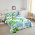 thumbnail image 3 of Erosebridal Botanical Theme Comforter Sets, Tropical Palm Tree Leaf Comforters & Duvets, Reversible 2-Piece, 3 of 8