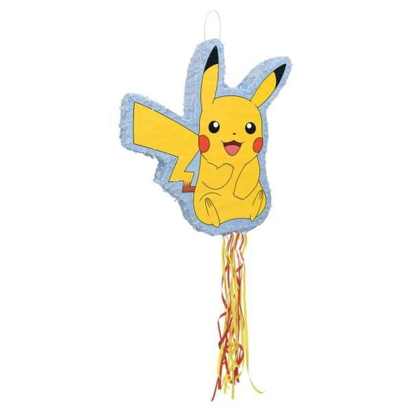 Pokémon Shaped Drum Pull Pinata, 17" x 21"