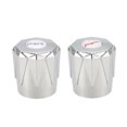 thumbnail image 1 of Uxcell Faucet Knob Handle 1.18 inch Dia ABS Universal Replacement Smooth Surface Handle 2Pcs, 1 of 4