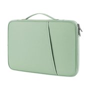 letairis Laptop Bag Waterproof Protection Notebook Computer Handbags Carrying Bags Electronic Universal Men Travel Business Green 12.9-13inch