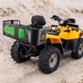 thumbnail image 4 of Costway ATV UTV Universal Rear Drop Basket Rack Steel Cargo Hunting, 4 of 10