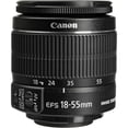 thumbnail image 3 of Canon EF-S 18-55mm F/3.5-5.6 IS II Lens (2042B002) + Filter Kit + More(International Model), 3 of 5