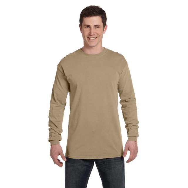 Comfort Colors T-Shirt à Manches Longues pour Adulte, Poids Lourd, RS