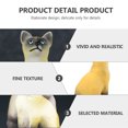 thumbnail image 3 of Shisuyan Siamese Cat Model Plastic Cat Plaything Cat Ornament Kids Cat Cognitive Prop, 3 of 8