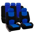thumbnail image 2 of FH Group Car Seat Covers Full Set Cloth - Universal Fit, Automotive Seat Covers, Airbag Compatible, Solid Bench Rear Seat, Washable Car Seat Cover for SUV, Sedan, Van, 2 of 9