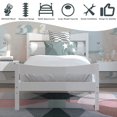 thumbnail image 4 of Giantex Twin Size Wood Bed Frame, Panel Bed Mattress Foundation w/Strong Support for Kids, No Box Spring Needed, 4 of 7