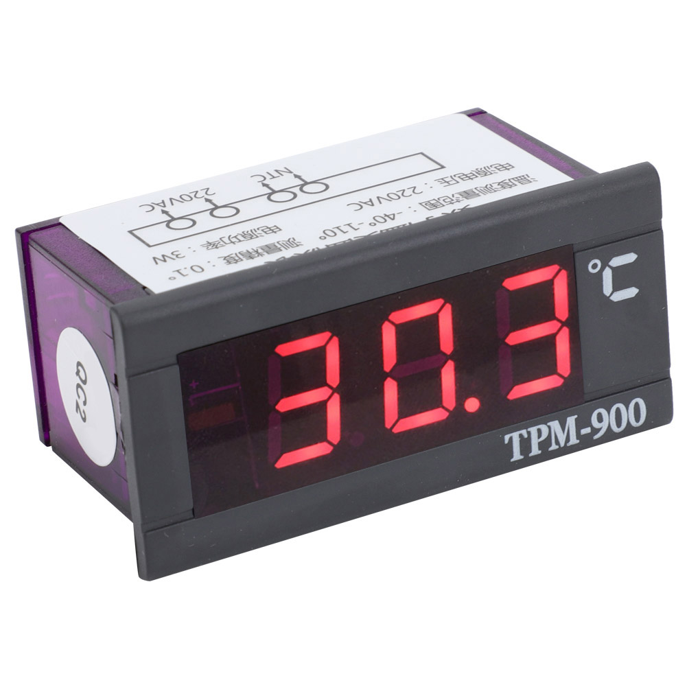 Temperature Indicator,Mini LCD Digital Temperature Digital Thermometer Temperature Panel Meter Ultra Responsive